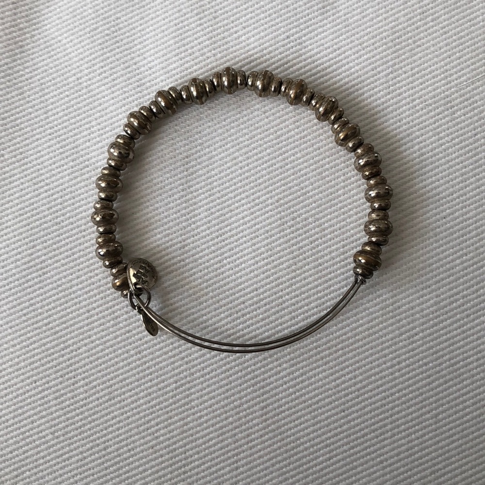 Alex Ani adjustable silver bracelet